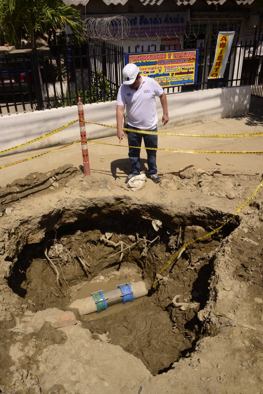 Essmar elimina contaminación en el sistema de acueducto del Rodadero