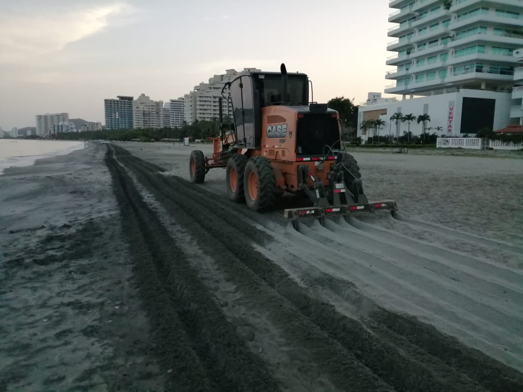 Essmar realizó oxigenación de playas en Bello Horizonte