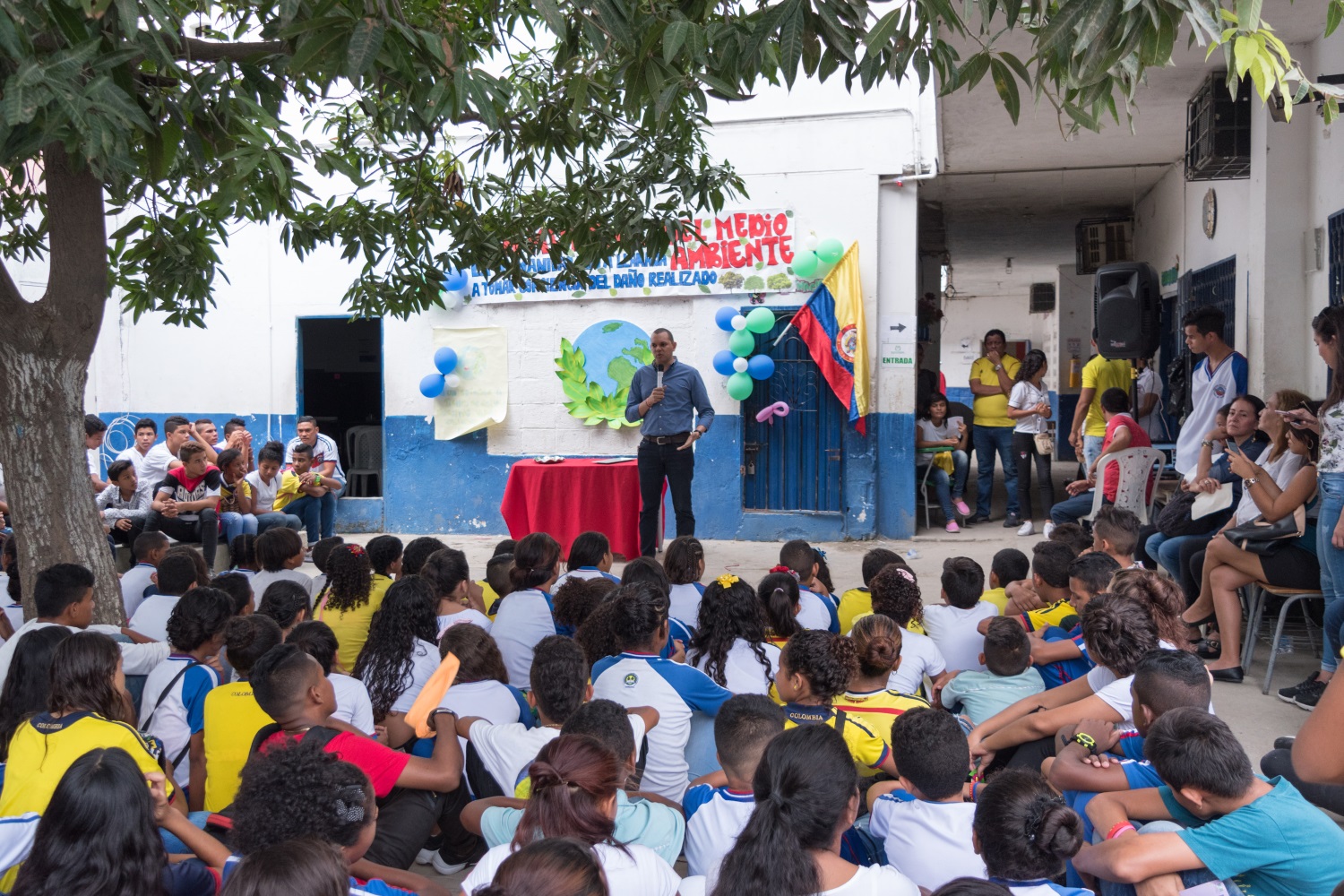 Colegios participaron activamente en la construcción de la marca del transporte