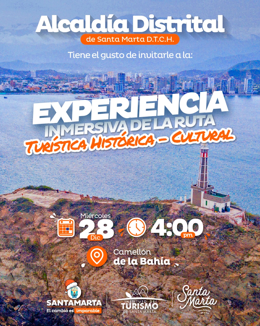 Camellón de la Bahía será escenario de las “experiencias inmersivas del turismo” Camellón de la Bahía será escenario de las “experiencias inmersivas del turismo”