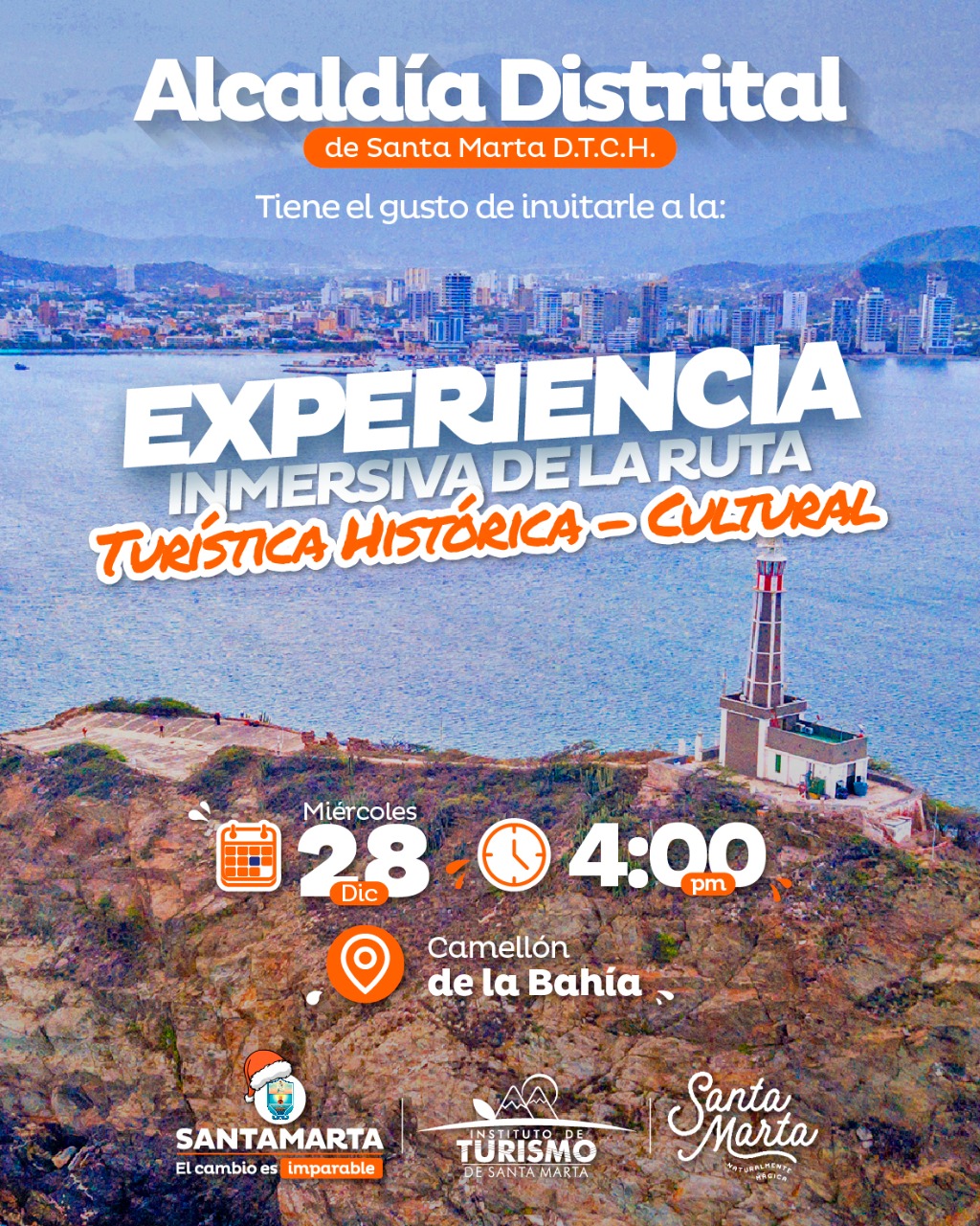 Camellón de la Bahía será escenario de las “experiencias inmersivas del turismo”