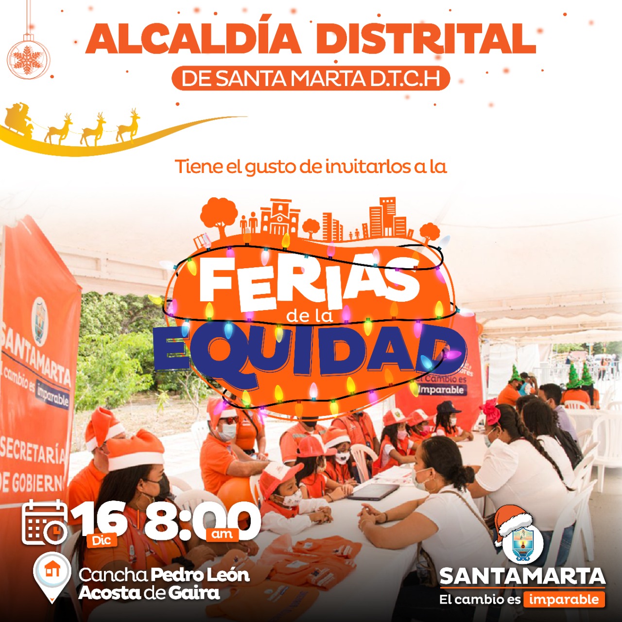 Gaira y Bonda recibirán las Ferias de la Equidad de la Alcaldía Distrital Gaira y Bonda recibirán las Ferias de la Equidad de la Alcaldía Distrital