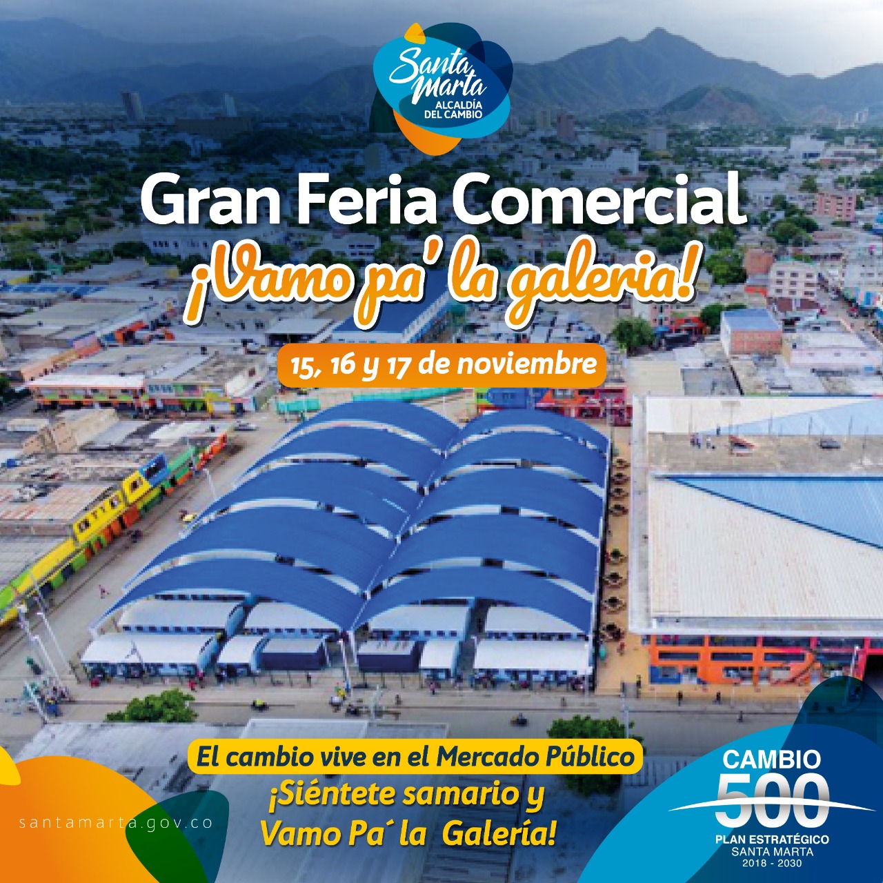 Gran Feria comercial ‘Vamo pa´ la galería’