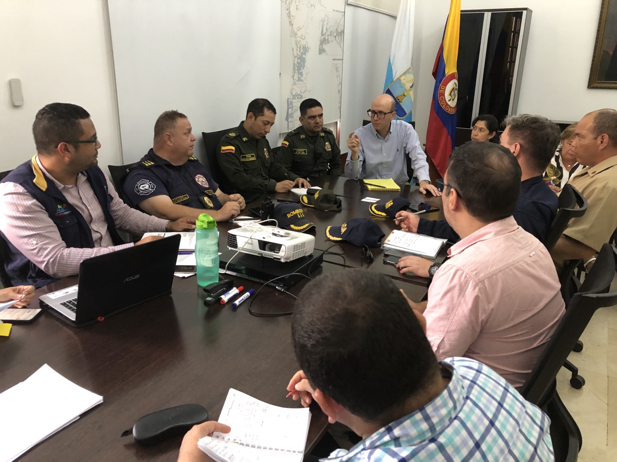 Alcalde (e) Andrés Rugeles invitó a Directora del IDEAM a participar en Comité de Gestión del Riesgo Alcalde (e) Andrés Rugeles invitó a Directora del IDEAM a participar en Comité de Gestión del Riesgo