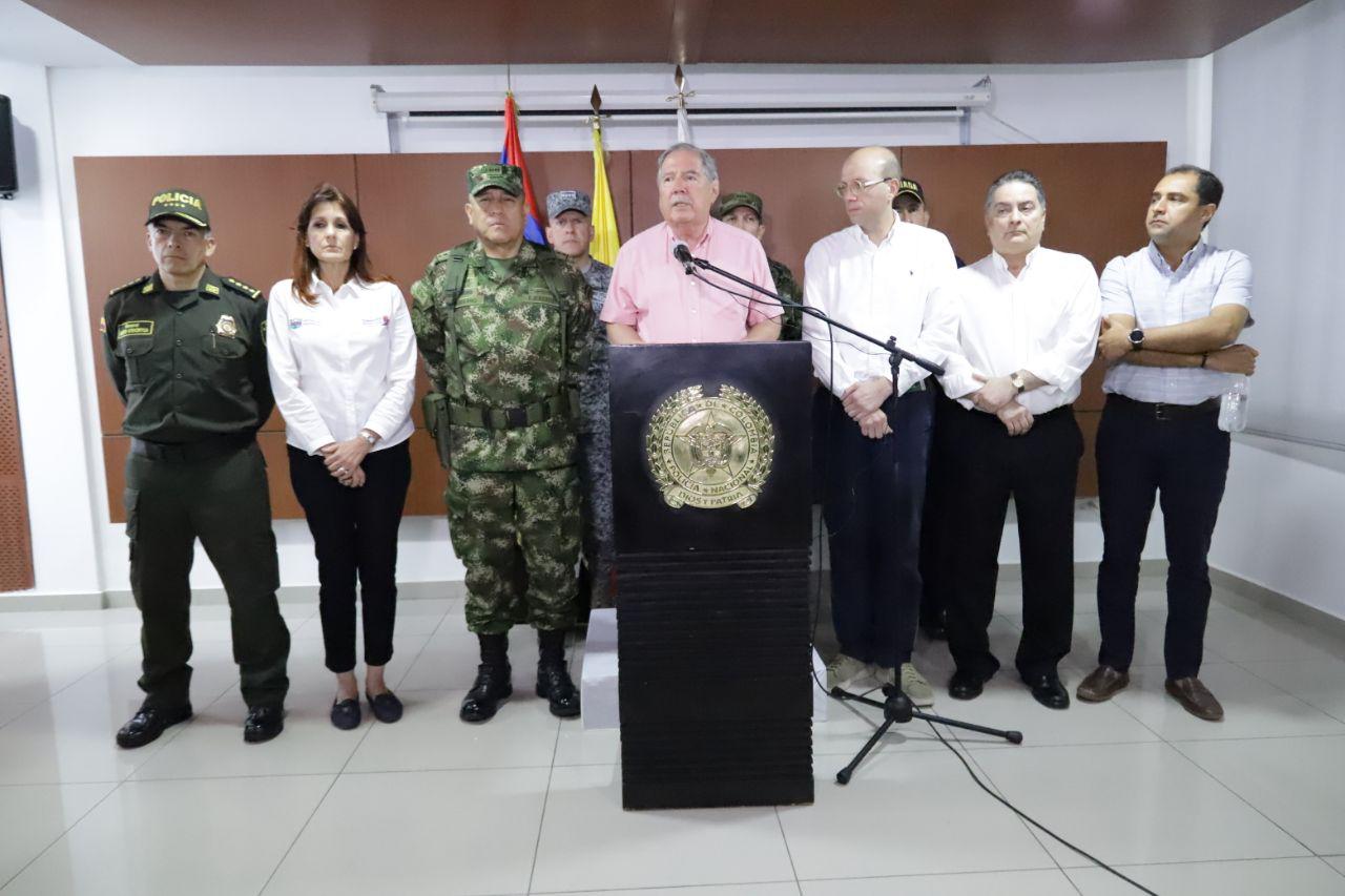 Mindefensa resalta labor de Fuerzas Militares en articulación con la Alcaldía en la lucha contra el crimen organizado, el narcotráfico y la delincuencia común