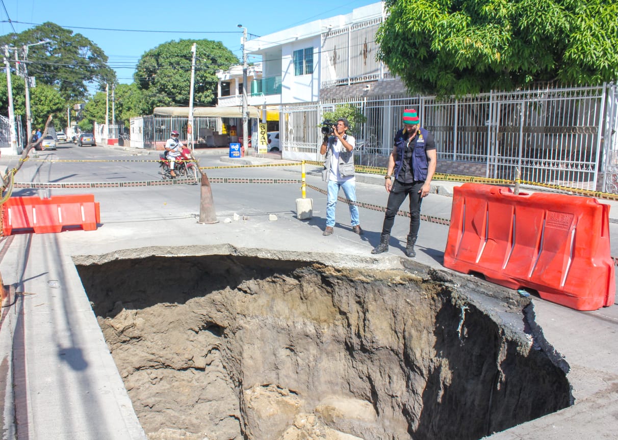 Alcaldía del Cambio y ESSMAR intervendrán 300 metros lineales del Colector de Villa Alejandría Alcaldía del Cambio y ESSMAR intervendrán 300 metros lineales del Colector de Villa Alejandría