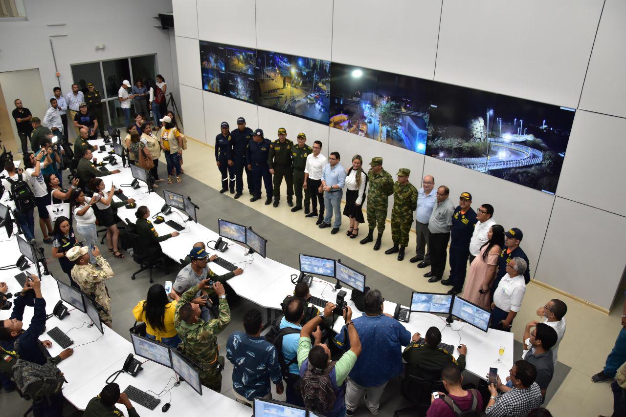 Más seguridad para los samarios, alcalde Martínez inaugura Sala Integrada de Emergencias y Seguridad (SIES)