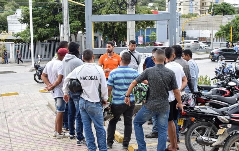 Alcaldía socializa medidas de circulación con agremiaciones de motociclistas y mototaxistas