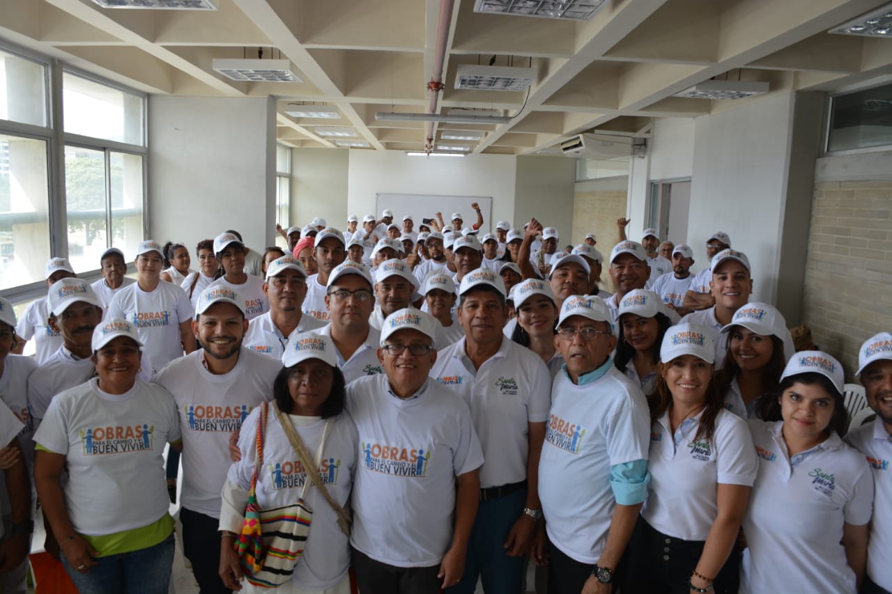 Líderes participaron del Taller de Fortalecimiento Organizativo: 'Programa Obras para el Cambio y el Buen Vivir’ de la Alcaldía