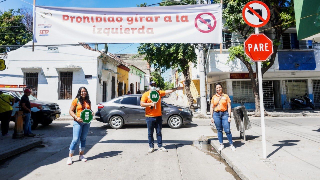 Alcaldía continúa con la pedagogía sobre las modificaciones viales en el centro de la ciudad