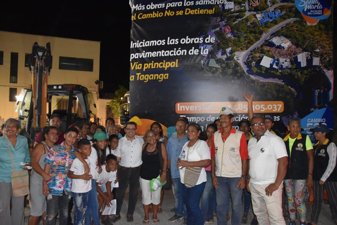"Gracias Rafa porque has cumplido con la transformación de Taganga": comunidad