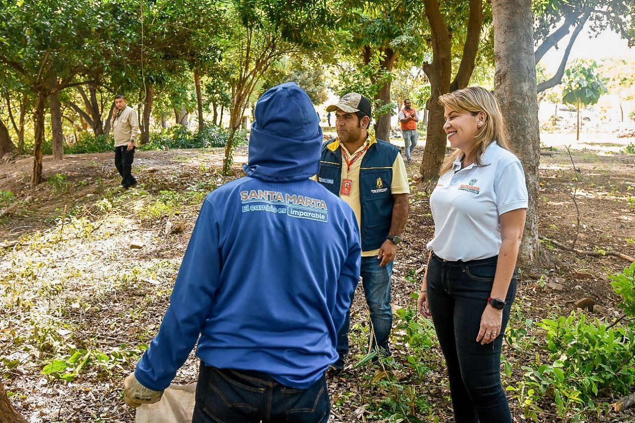 Alcaldesa inspeccionó la reanudación de la labores de los ‘Guardianes del Río’