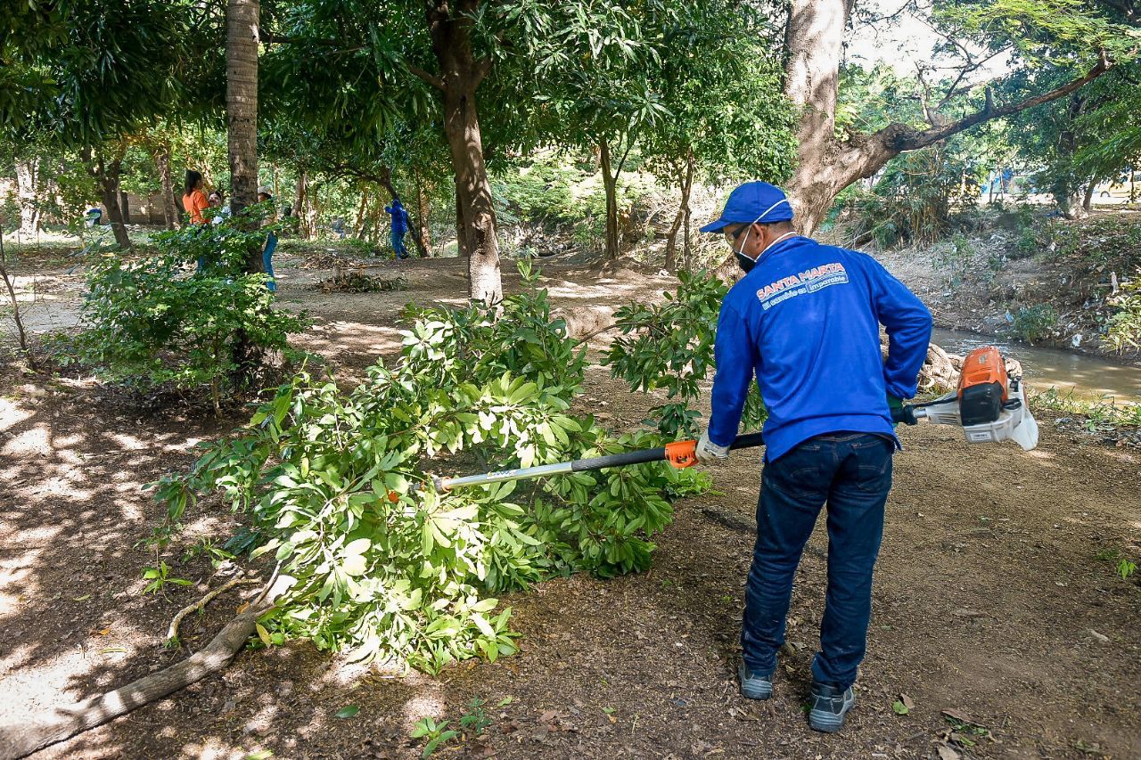 Alcaldesa inspeccionó la reanudación de la labores de los ‘Guardianes del Río’
