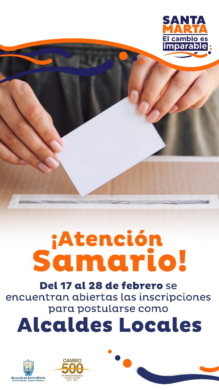 Se abre convocatoria para elección de alcaldes locales Se abre convocatoria para elección de alcaldes locales