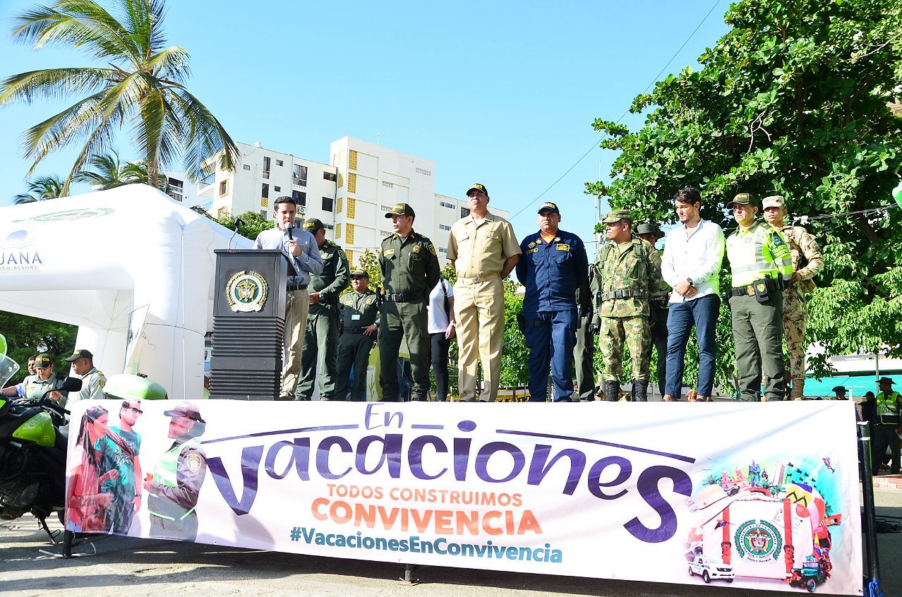 Institucionalidad garantiza seguridad para temporada de vacaciones Institucionalidad garantiza seguridad para temporada de vacaciones