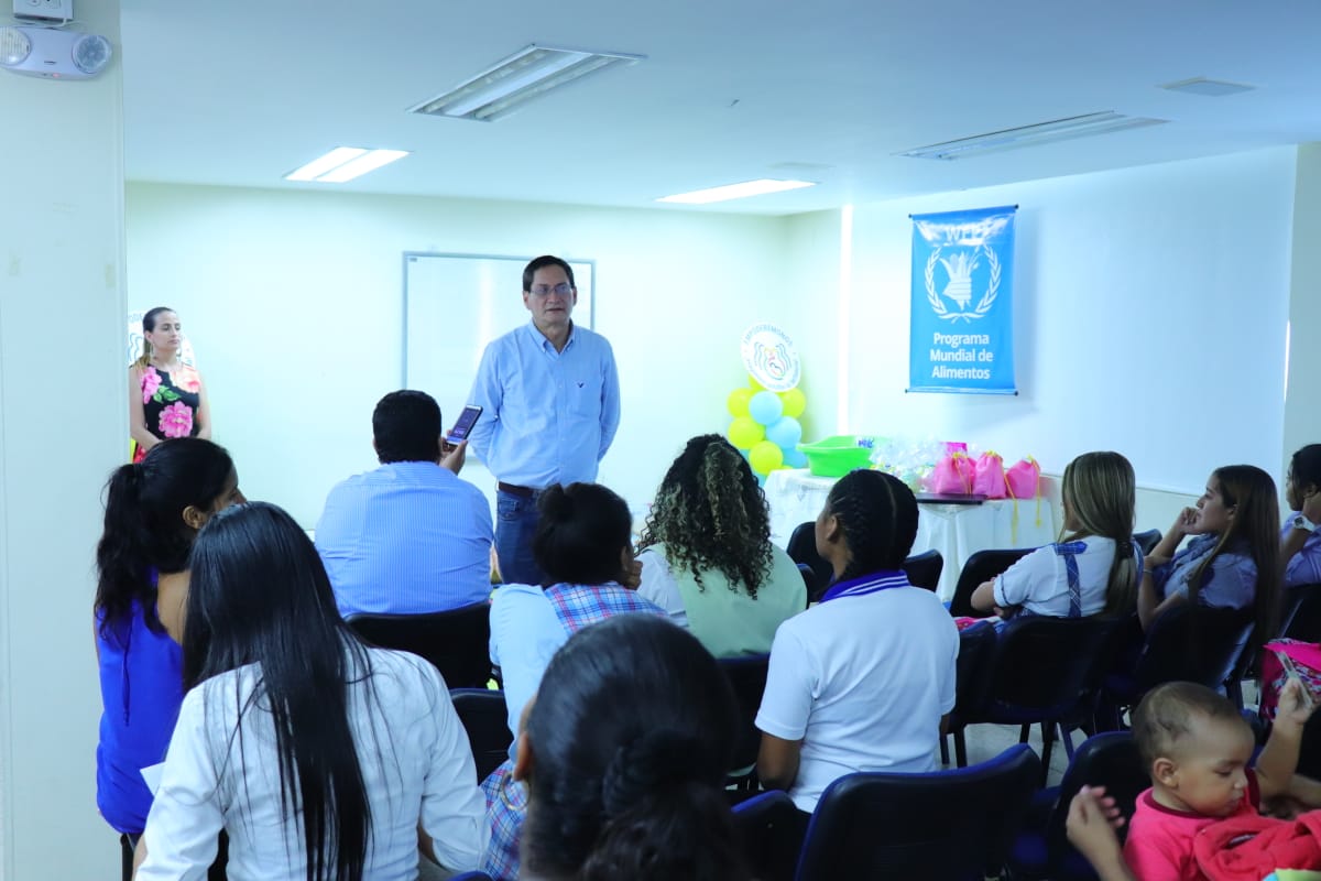 P.A.E. Santa Marta realizó con éxito taller de lactancia materna, nutrición y género