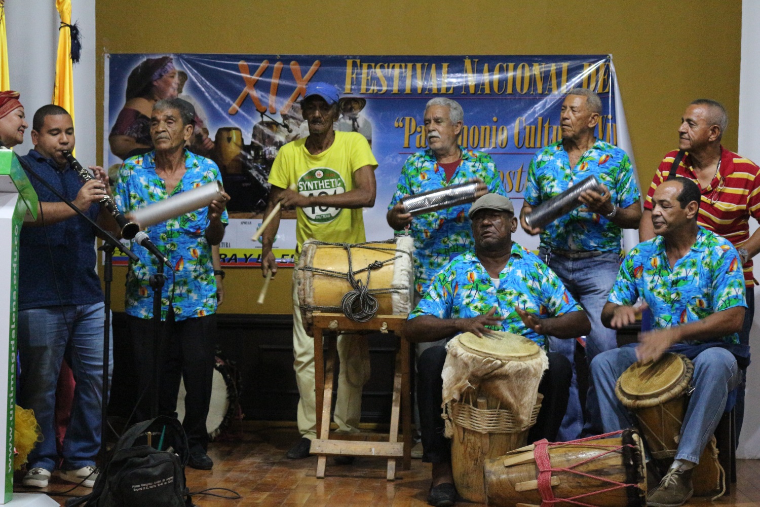 Las tamboras samarias vuelven a sonar gracias al XIX Festival Nacional de la Guacherna