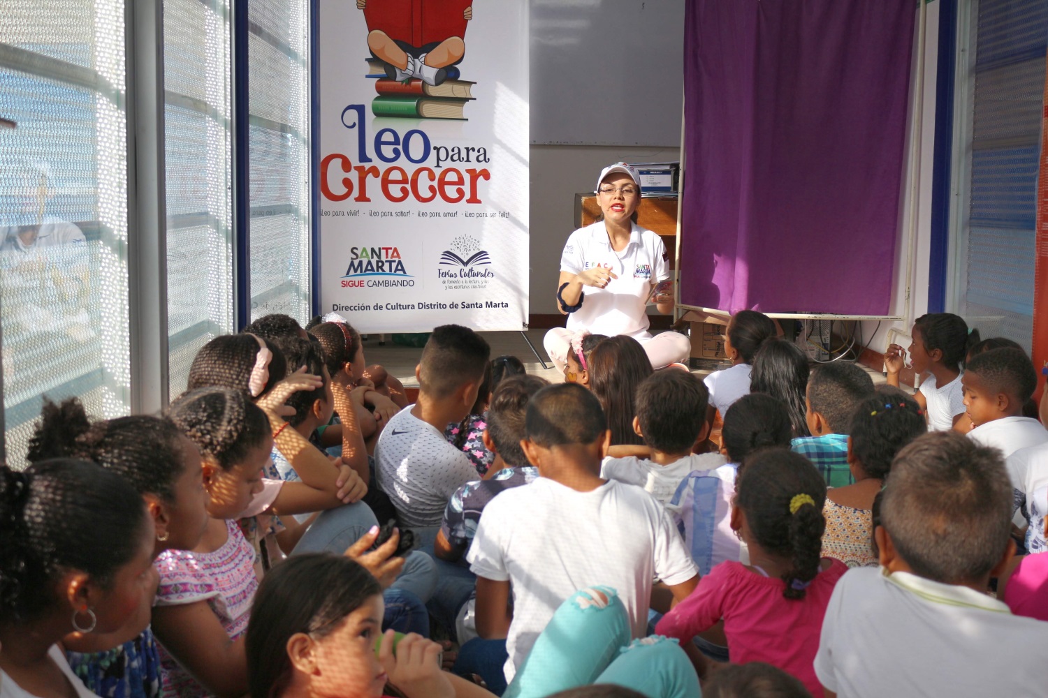 Con éxito Alcaldía Distrital inicia jornadas de lectura en los Centros de Referenciación Con éxito Alcaldía Distrital inicia jornadas de lectura en los Centros de Referenciación