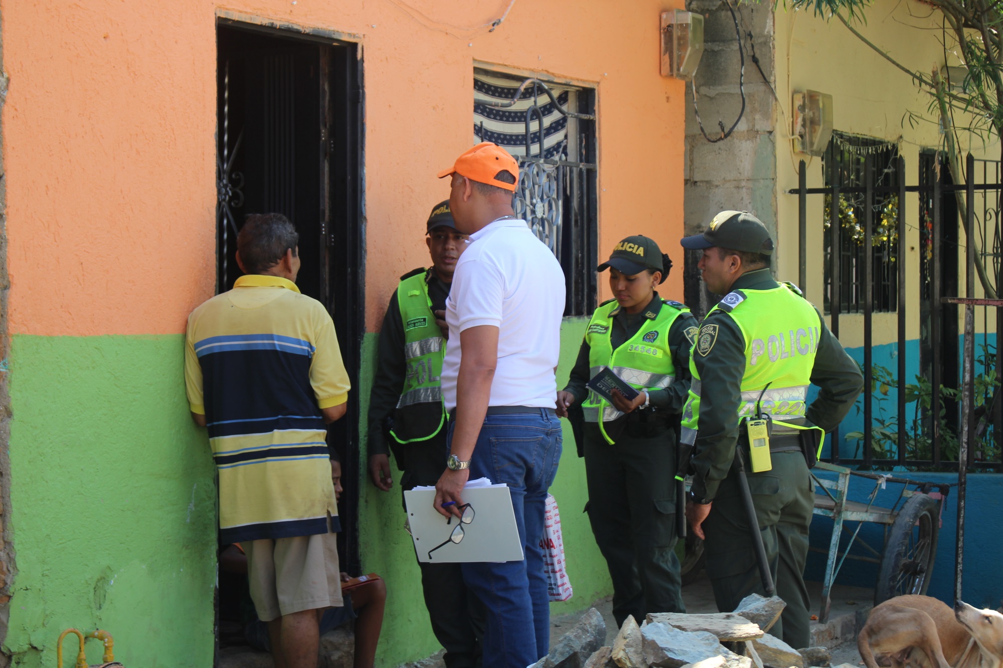 Distrito y Policía Metropolitana se “toman” los barrios de la ciudad