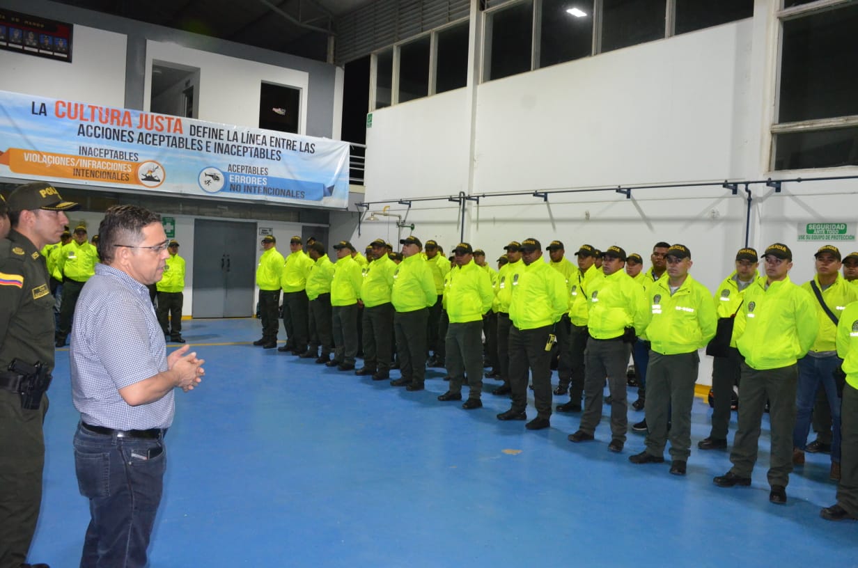 Alcalde Martínez y Policía  lideran operativos de seguridad  por toda Santa Marta