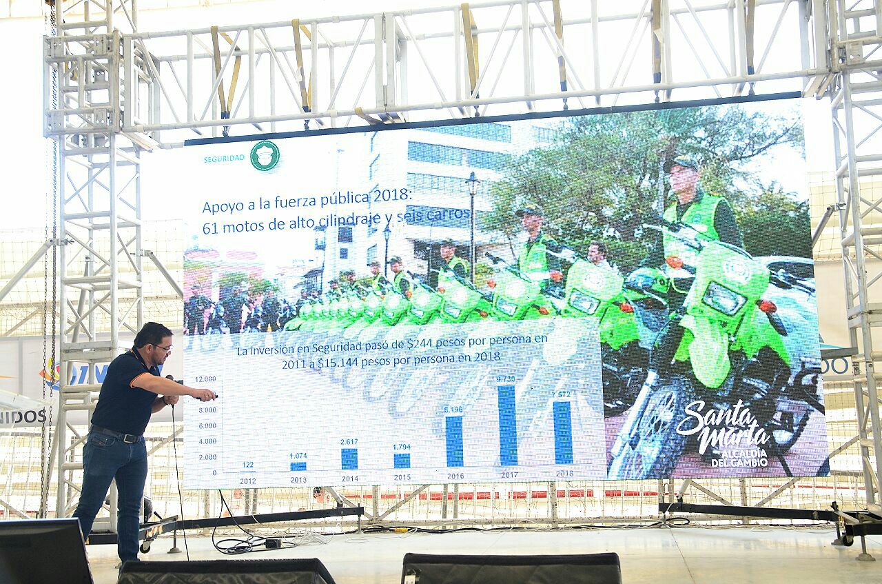 Alcalde inicia rendiciones de cuenta de su periodo 2018