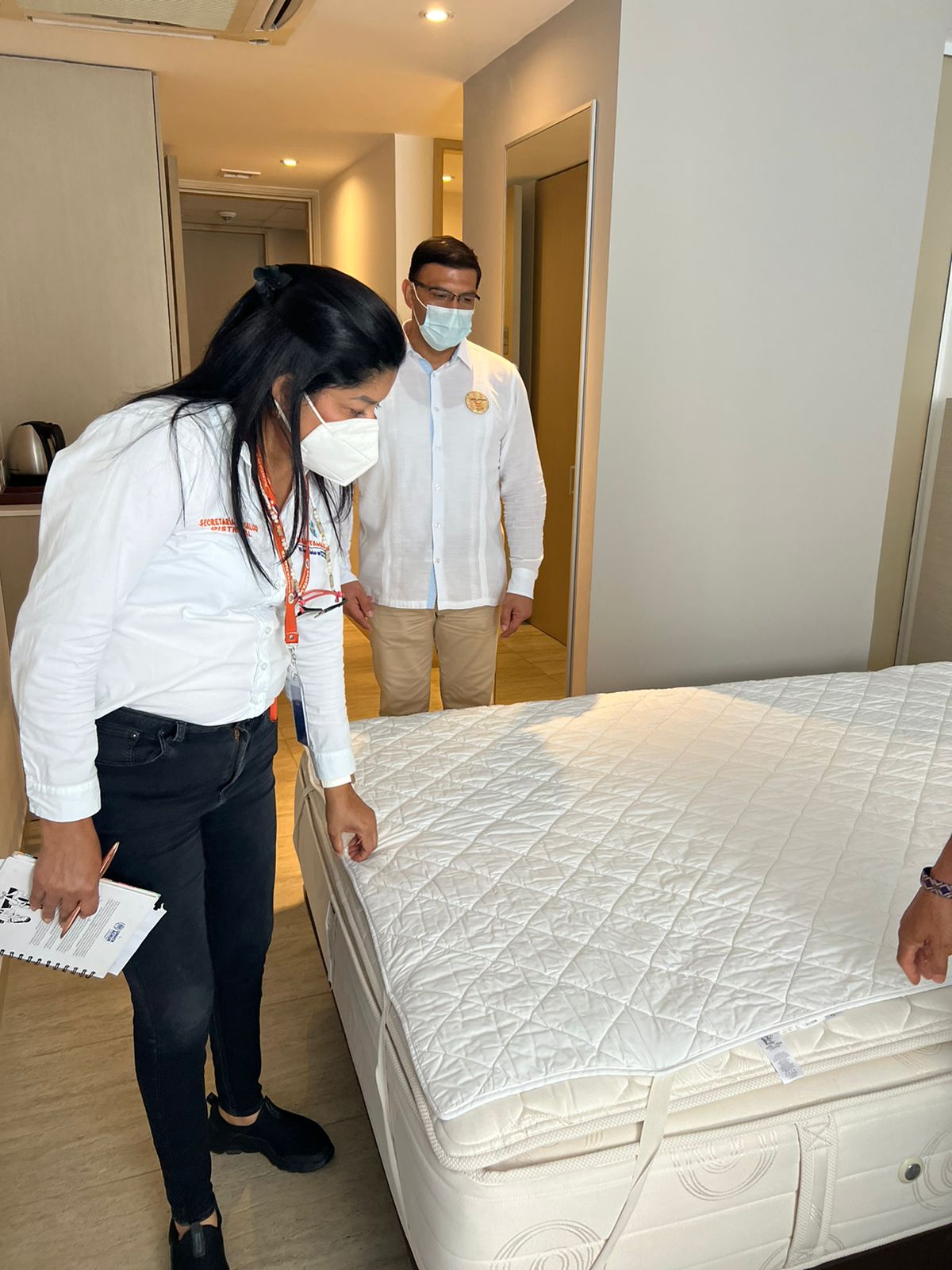 Salud Distrital inspecciona condiciones sanitarias de 16 hoteles que albergarán delegaciones de los I Juegos Centroamericanos del Caribe de Mar y Playa Salud Distrital inspecciona condiciones sanitarias de 16 hoteles que albergarán delegaciones de los I Juegos Centroamericanos del Caribe de Mar y Playa