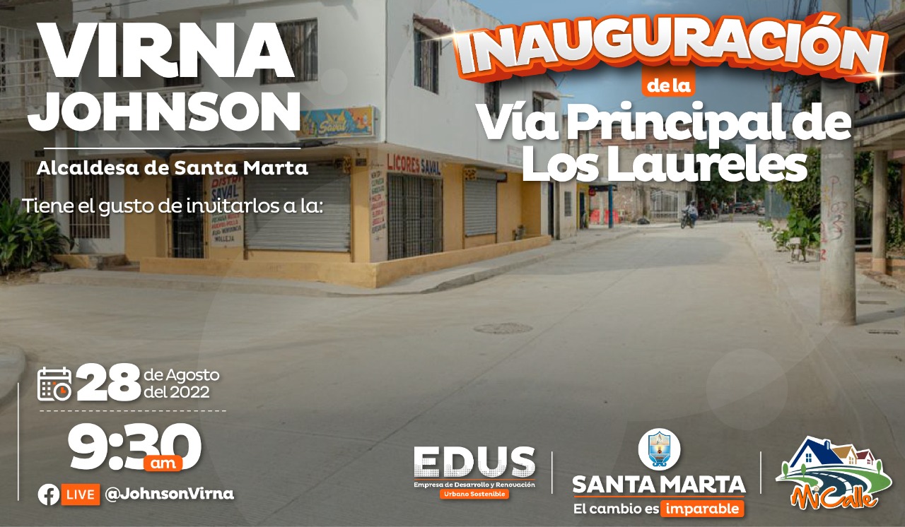 Alcaldesa Virna Johnson entregará la obra de Mi Calle en Los Laureles