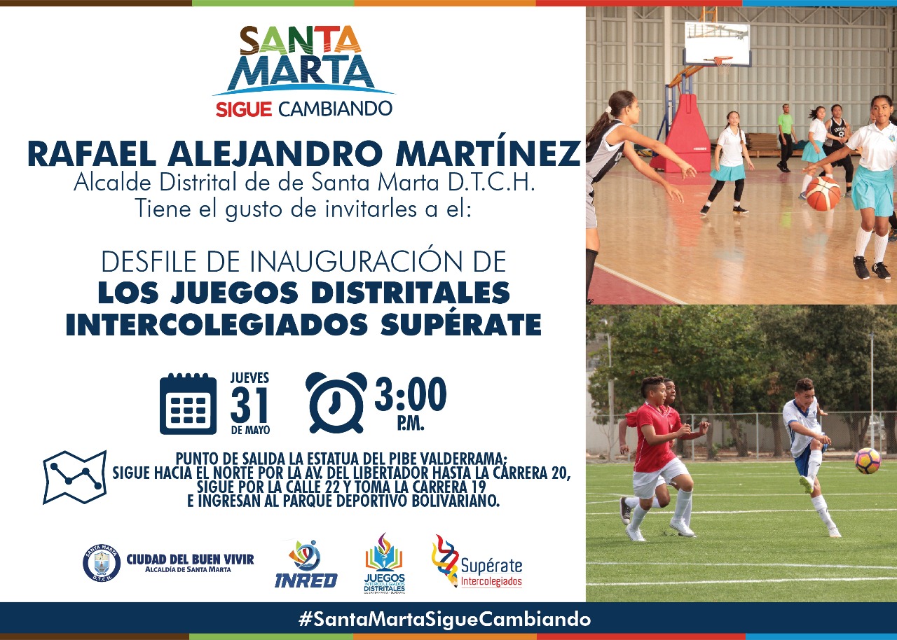 Intercolegiado de los Juegos Distritales – Supérate Intercolegiado de los Juegos Distritales – Supérate