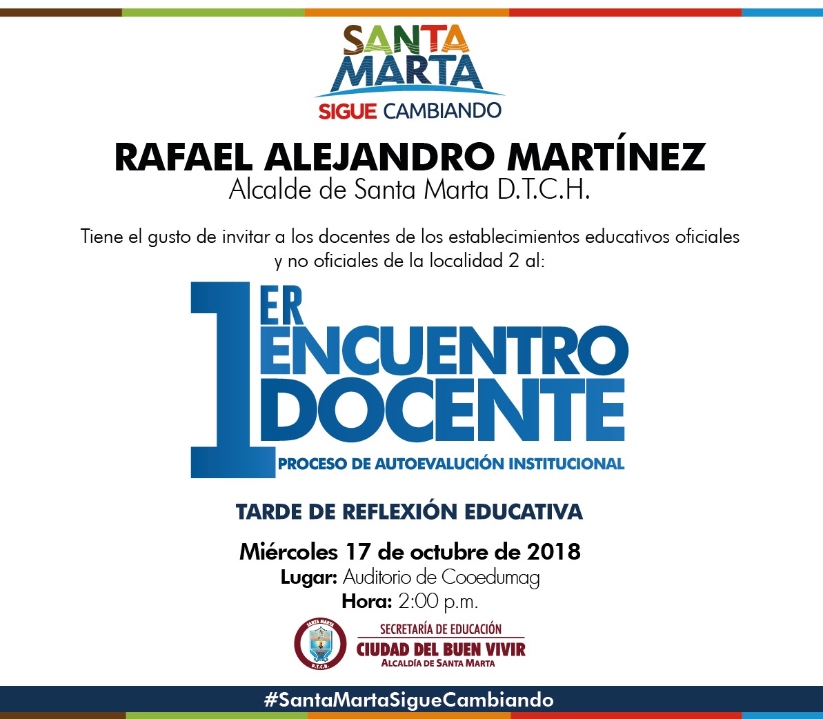 Primer encuentro docente de los Establecimientos Educativos Oficiales y No Oficiales de la Localidad 2