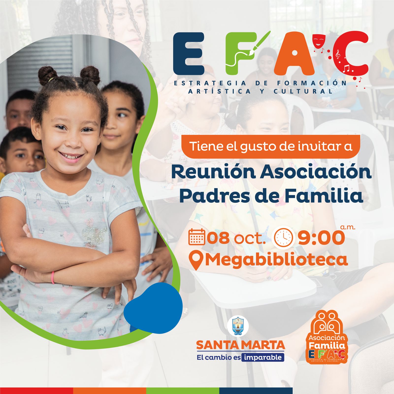 Alcaldía sigue impulsando la participación comunitaria a través de la Asociación de Padres de Familia EFAC Alcaldía sigue impulsando la participación comunitaria a través de la Asociación de Padres de Familia EFAC