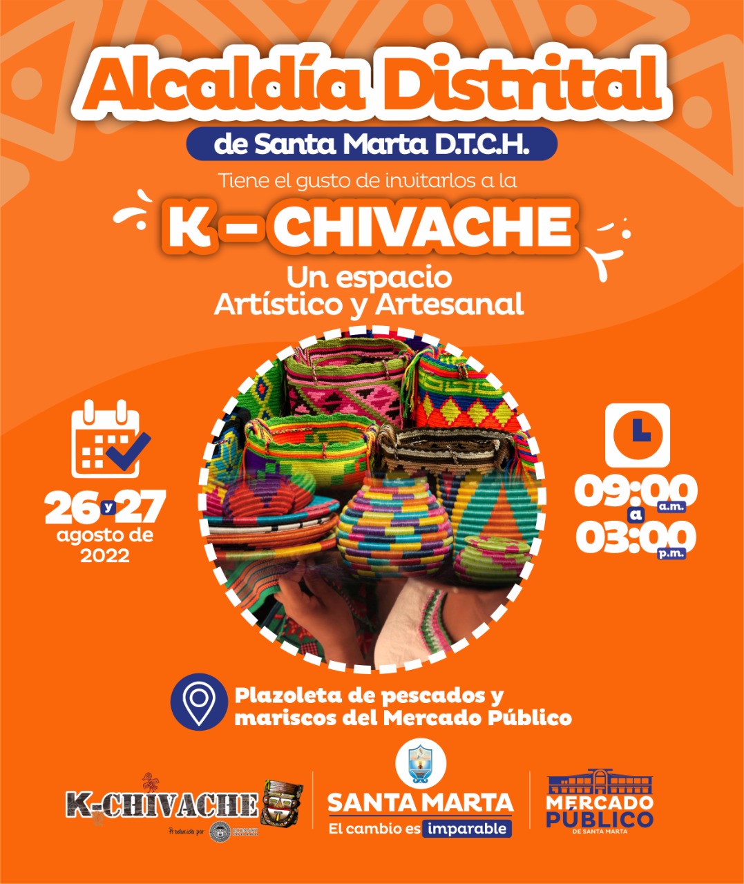 Alcaldía realizará K-CHIVACHE, un espacio artístico y artesanal