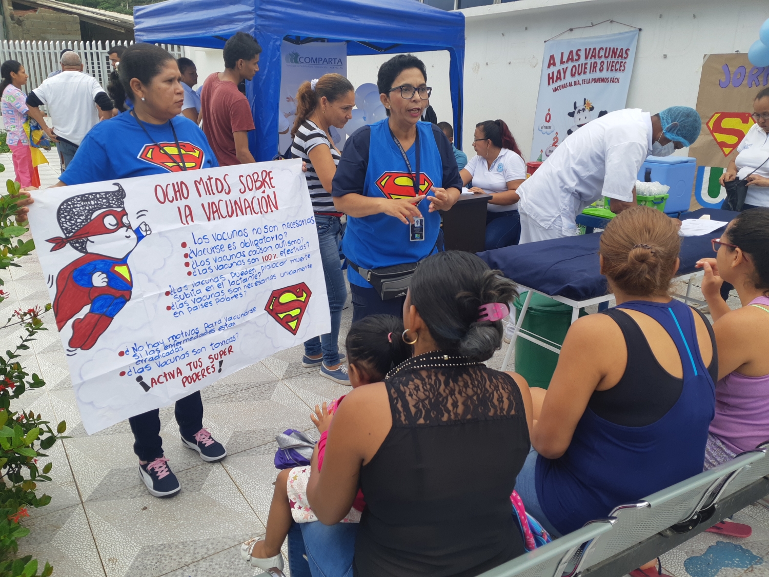 Más niños vacunados, menos enfermedades en la ciudad