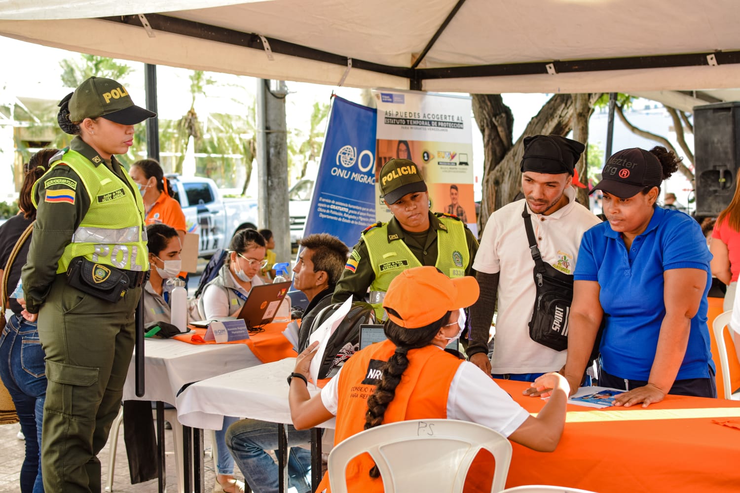 Distrito realizó jornada de atención integral a la población migrante y retornados