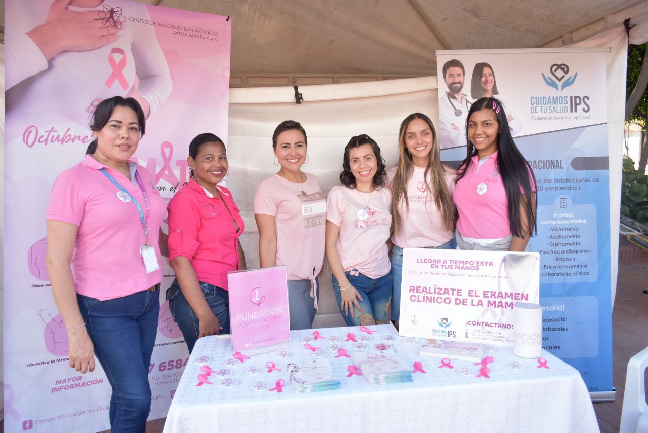 Alcaldía Distrital impulsa la prevención del cáncer de mama en Santa Marta