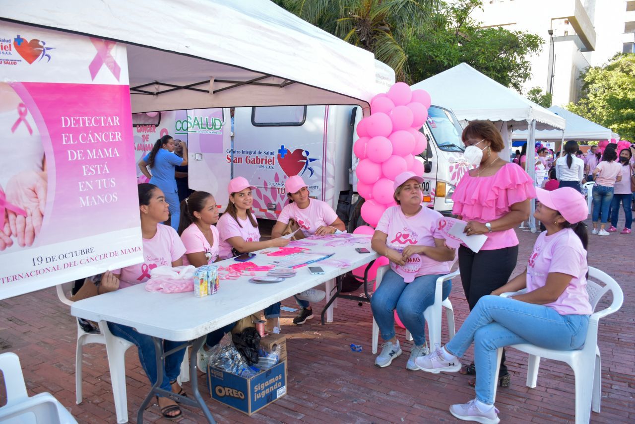 Alcaldía Distrital impulsa la prevención del cáncer de mama en Santa Marta