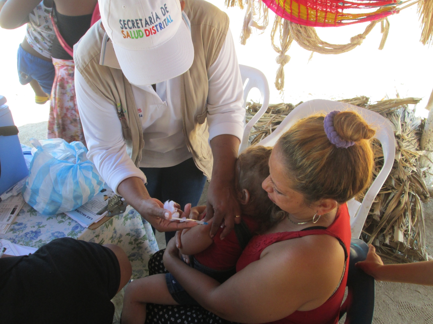 Distrito coordina jornada de Intervención comunitaria en salud a comunidad Kogui