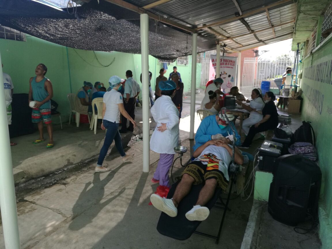 Distrito coordinó jornada de salud en la cárcel Rodrigo de Bastidas