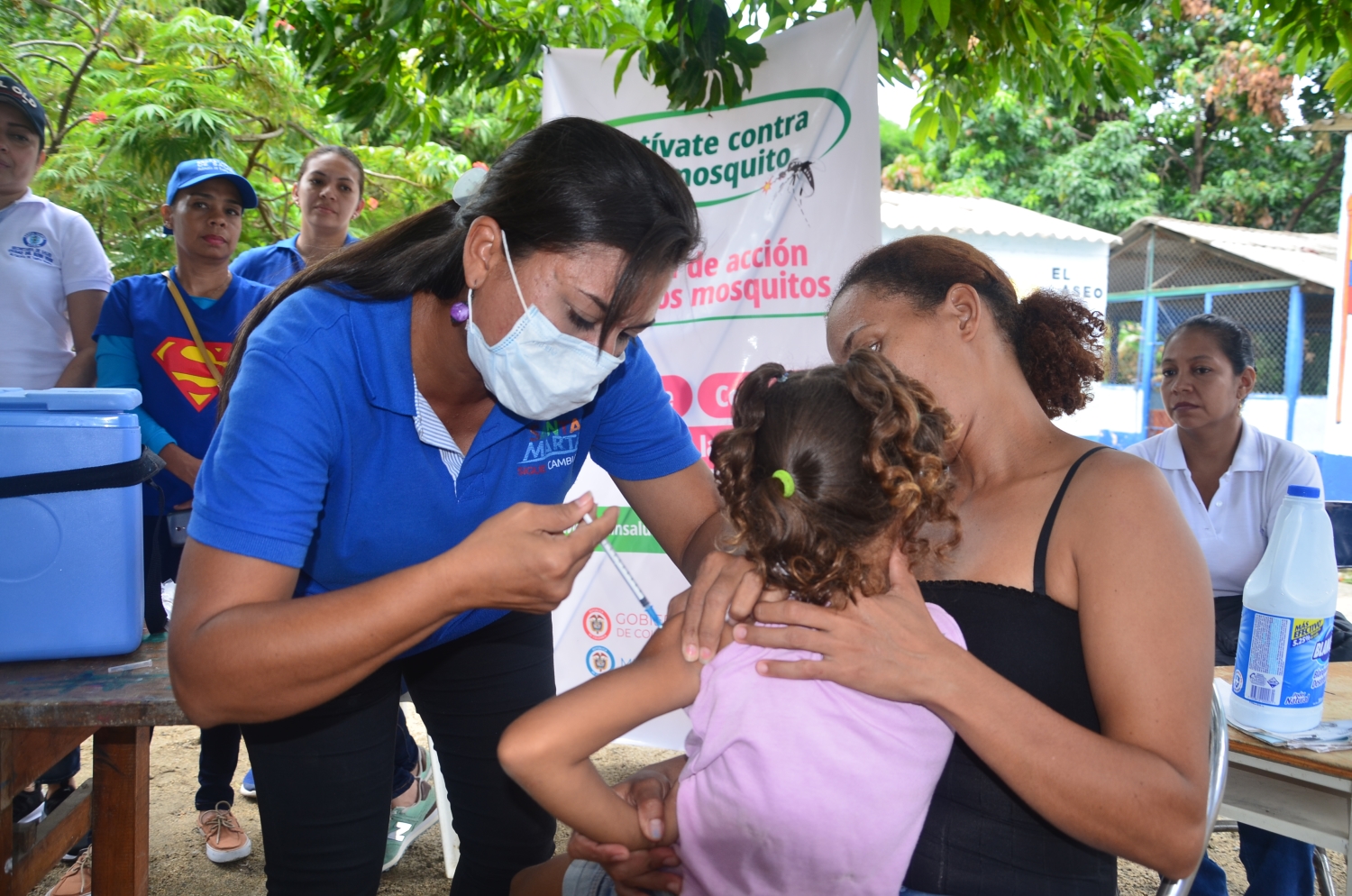 En Santa Marta, 1757 dosis se aplicaron en la IV Jornada Nacional de Vacunación