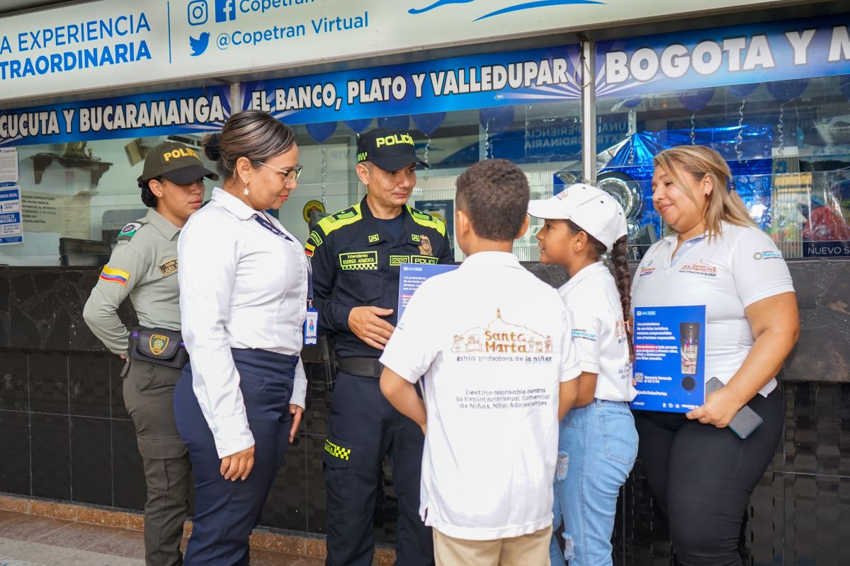 Distrito conmemoró Día Mundial contra Explotación Sexual en niños, niñas y adolescentes con jornada de sensibilización