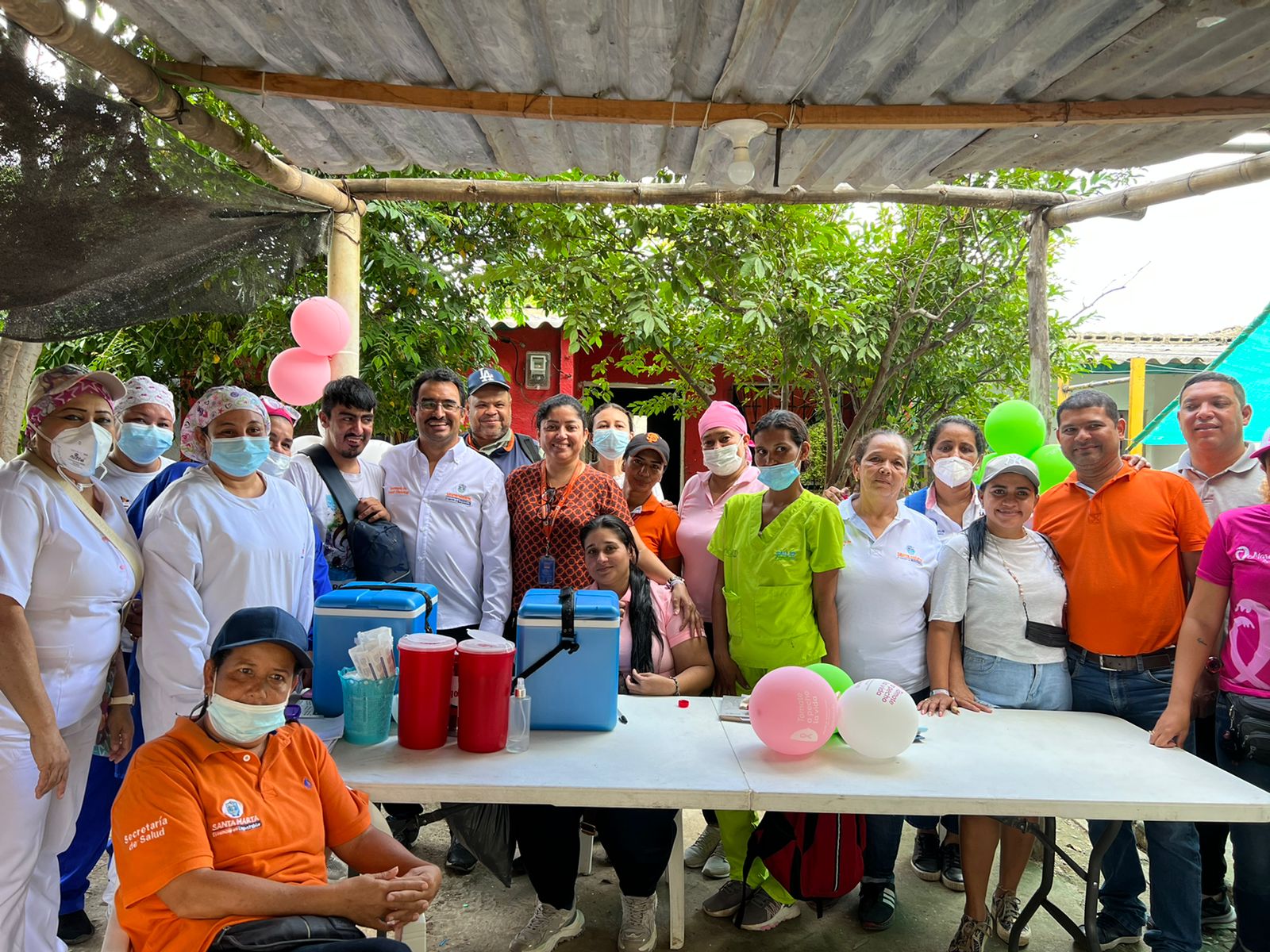 Pre-jornada de Intensificación de Vacunación Regular y COVID-19 en el Distrito avanza con 2. 854 dosis aplicadas