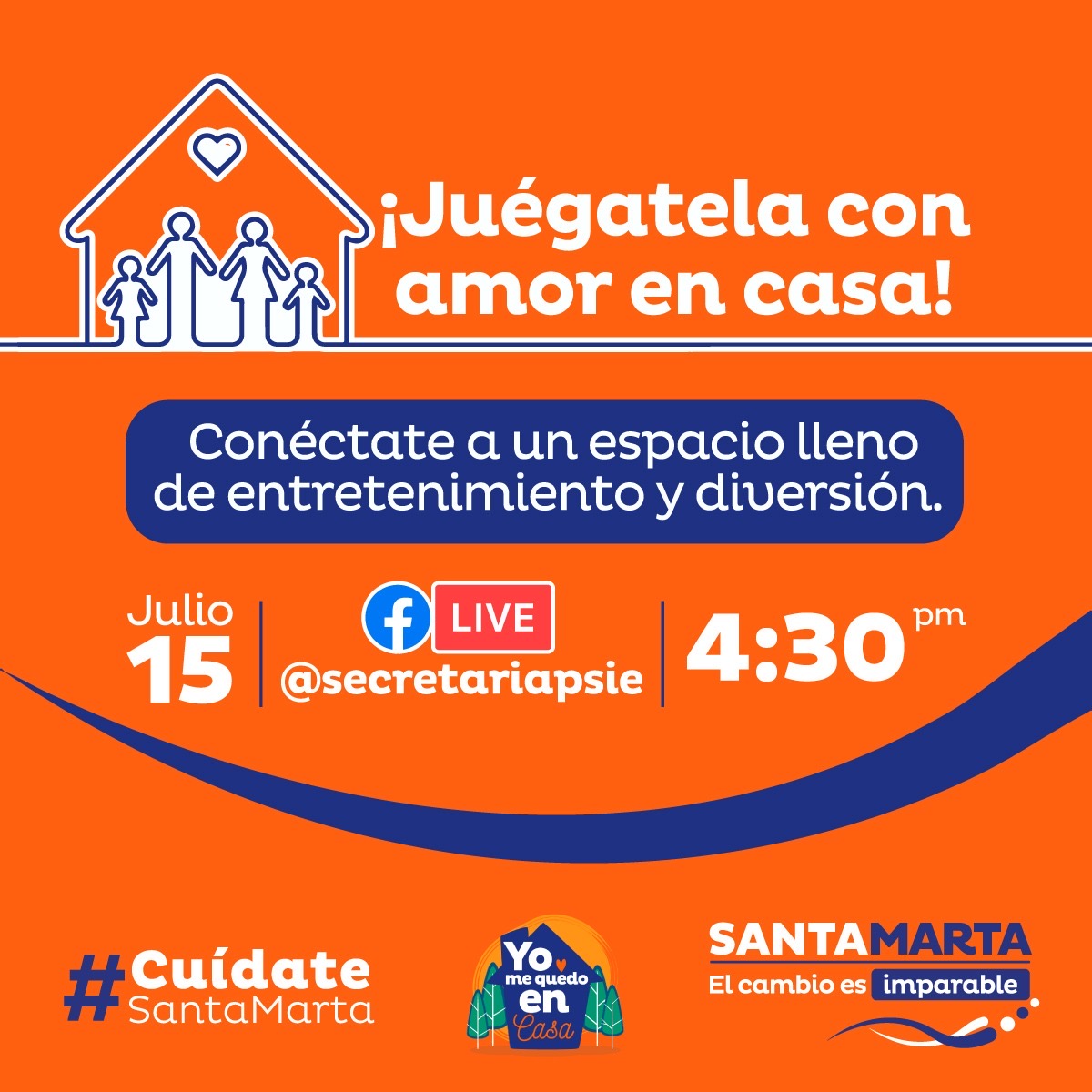 ‘Juégatela con Amor en Casa’ sigue llevando diversión a los hogares samarios ‘Juégatela con Amor en Casa’ sigue llevando diversión a los hogares samarios