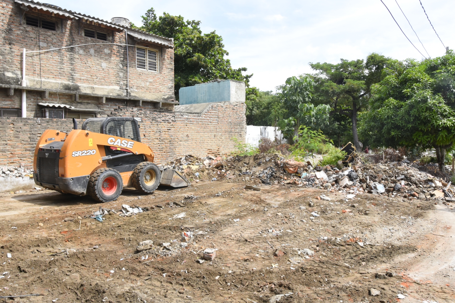 SETP y Essmar realizaron limpieza de terreno donde se construirá puente avenida Bavaria