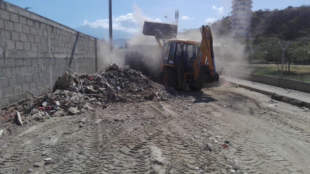Essmar retiró 422 toneladas de escombros en El Rodadero