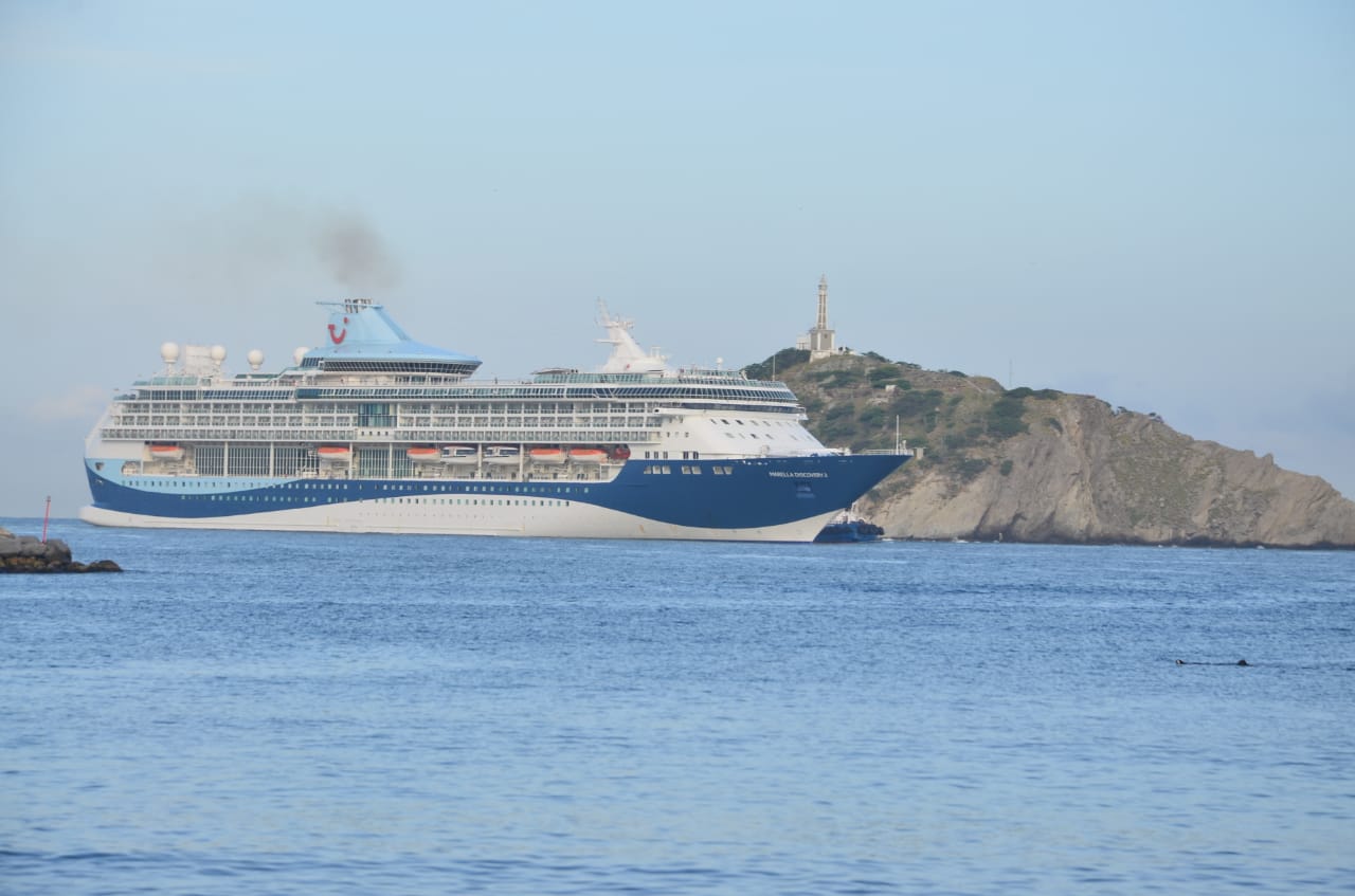 1.762 británicos visitan a la ciudad en el crucero Marella Discovery II