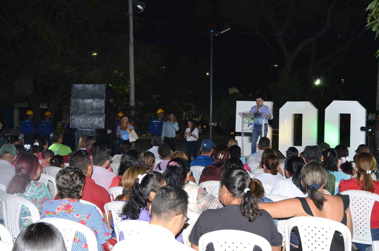 Nuevas luminarias LED en La Ciudadela 29 de Julio benefician a cinco mil samarios