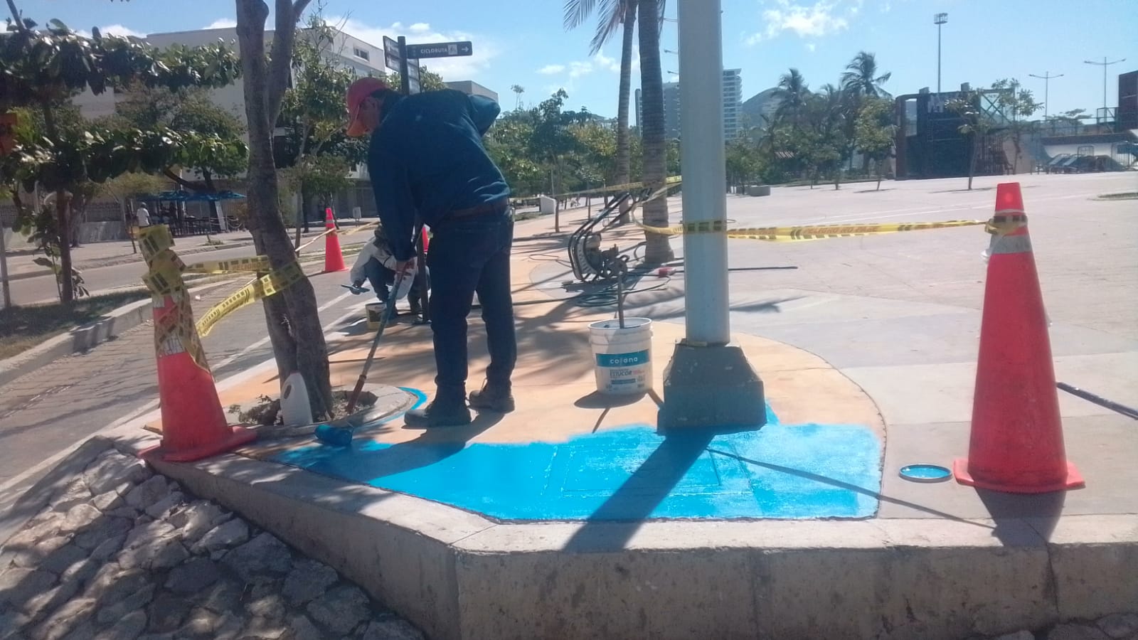 El Camellón de la Bahía se prepara para recibir a visitantes en la temporada de Fin de Año