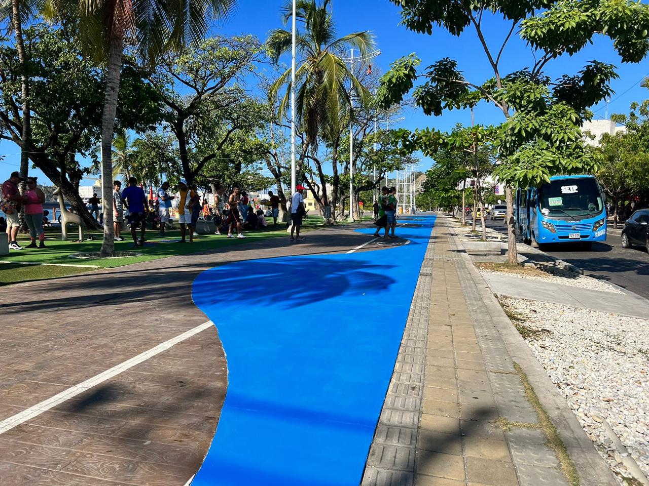 El Camellón de la Bahía se prepara para recibir a visitantes en la temporada de Fin de Año