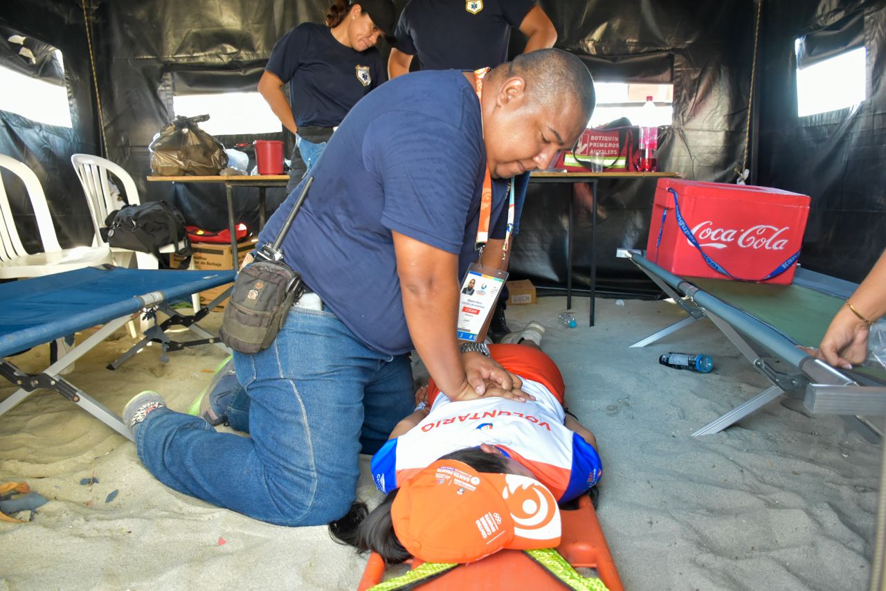 Médicos especialistas y deportólogos garantizan atención a los deportistas de los I Juegos Centroamericanos y del Caribe Mar y Playa