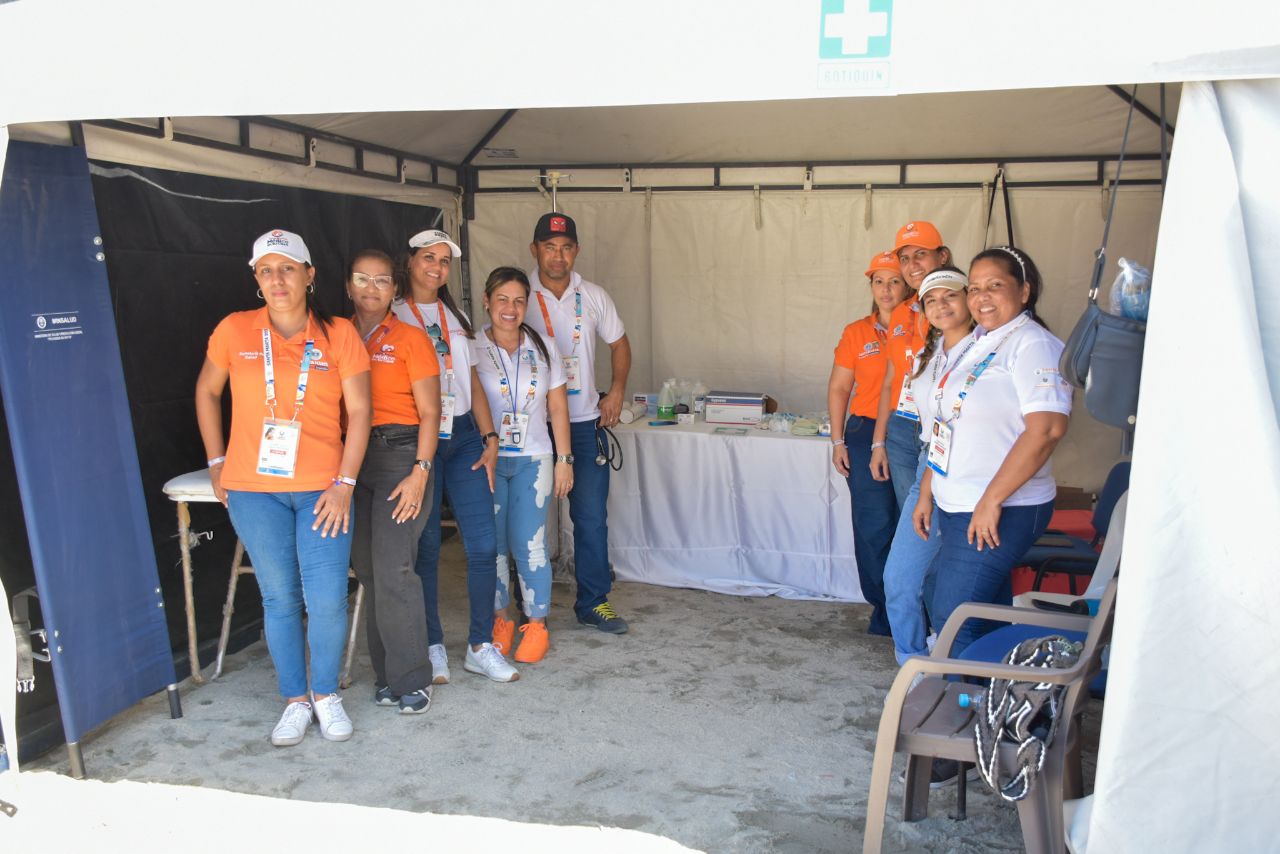 Médicos especialistas y deportólogos garantizan atención a los deportistas de los I Juegos Centroamericanos y del Caribe Mar y Playa