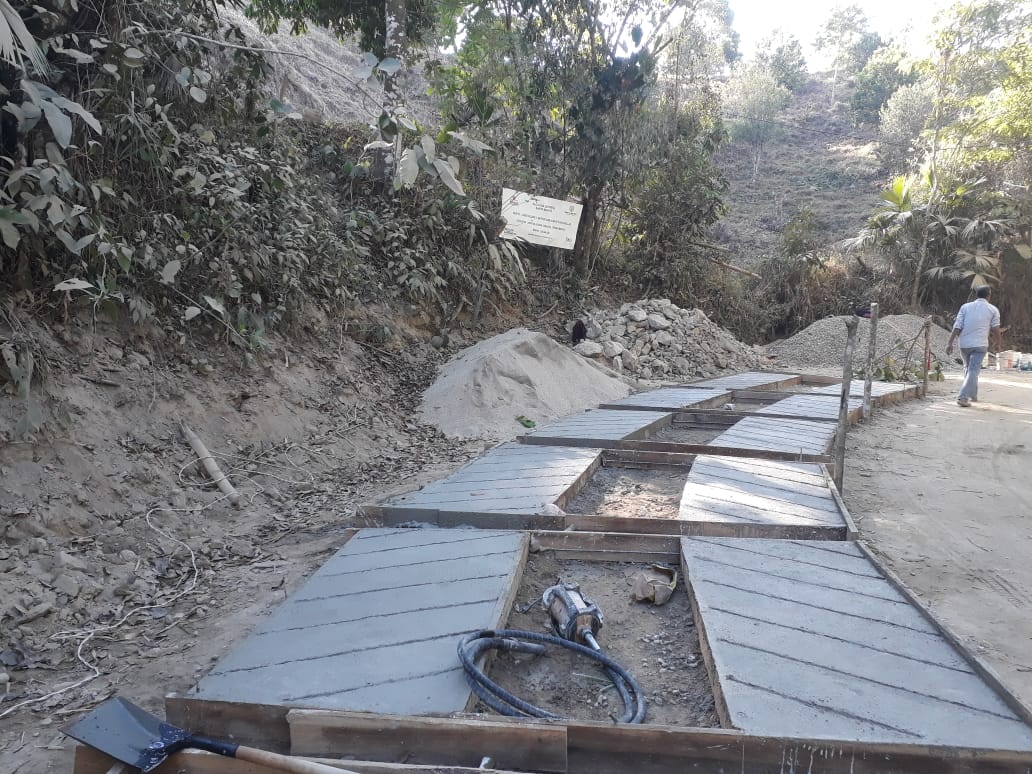 La zona rural mejora sus vías con las ‘100 Obras para el Buen Vivir’